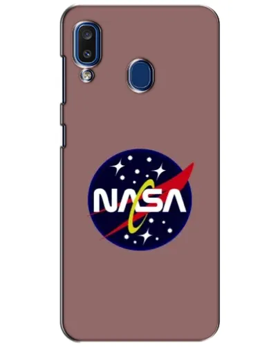 Чехол для Samsung Galaxy a20 2019 (A205F) с картинкой «NASA — ретро космос»
