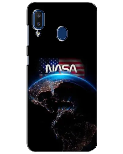Чехол для Samsung Galaxy a20 2019 (A205F) с картинкой «Земля из космоса NASA»
