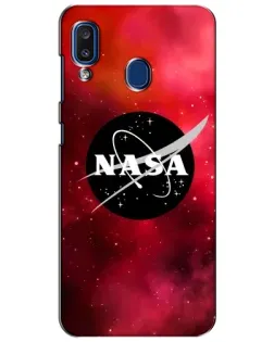 Чехол для Samsung Galaxy a20 2019 (A205F) с картинкой «NASA — красная туманность» Чехол для Samsung Galaxy a20 2019 (A205F) с картинкой «NASA — красная туманность»