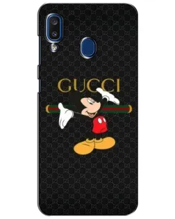 Чехол для Samsung Galaxy a20 2019 (A205F) с картинкой «Микки Маус Gucci» Чехол для Samsung Galaxy a20 2019 (A205F) с картинкой «Микки Маус Gucci»