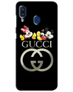 Чехол для Samsung Galaxy a20 2019 (A205F) с картинкой «Gucci — герои Disney» Чехол для Samsung Galaxy a20 2019 (A205F) с картинкой «Gucci — герои Disney»
