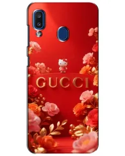 Чехол для Samsung Galaxy a20 2019 (A205F) с картинкой «Gucci — золотой сад» Чехол для Samsung Galaxy a20 2019 (A205F) с картинкой «Gucci — золотой сад»