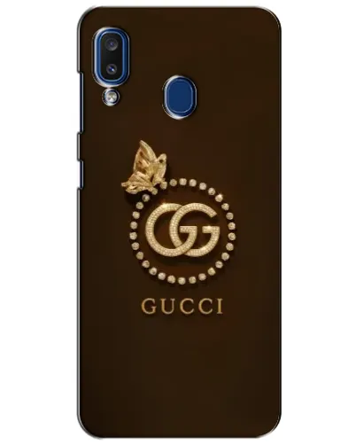Чехол для Samsung Galaxy a20 2019 (A205F) с картинкой «Gucci — золотая бабочка»