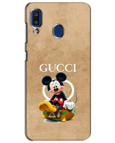 Чехол для Samsung Galaxy a20 2019 (A205F) с картинкой «Микки Маус Gucci — крафт»