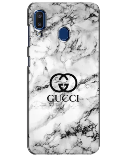 Чехол для Samsung Galaxy a20 2019 (A205F) с картинкой «Gucci — мраморный шик»