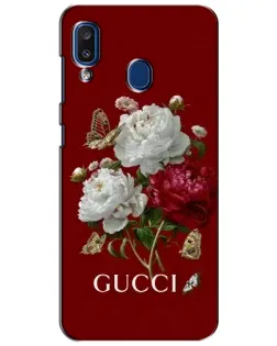 Чехол для Samsung Galaxy a20 2019 (A205F) с картинкой «Gucci — сад» Чехол для Samsung Galaxy a20 2019 (A205F) с картинкой «Gucci — сад»