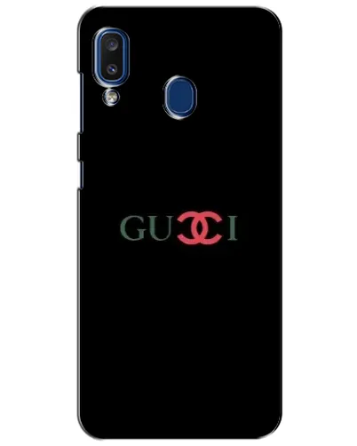 Чехол для Samsung Galaxy a20 2019 (A205F) с картинкой «Gucci — красный градиент»