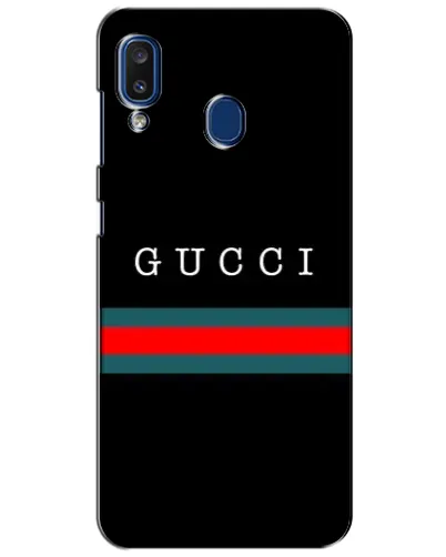 Чехол для Samsung Galaxy a20 2019 (A205F) с картинкой «Gucci — красный пояс»