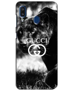 Чехол для Samsung Galaxy a20 2019 (A205F) с картинкой «Gucci — дикая природа» Чехол для Samsung Galaxy a20 2019 (A205F) с картинкой «Gucci — дикая природа»