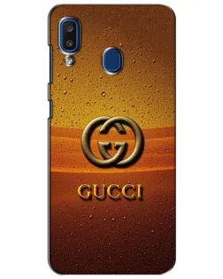 Чехол для Samsung Galaxy a20 2019 (A205F) с картинкой «Gucci — солнечный градиент» Чехол для Samsung Galaxy a20 2019 (A205F) с картинкой «Gucci — солнечный градиент»