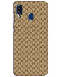 Чехол для Samsung Galaxy a20 2019 (A205F) с картинкой «Gucci — классический беж» Чехол для Samsung Galaxy a20 2019 (A205F) с картинкой «Gucci — классический беж»
