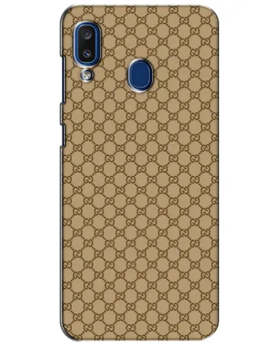 Чехол для Samsung Galaxy a20 2019 (A205F) с картинкой «Gucci — классический беж» Чехол для Samsung Galaxy a20 2019 (A205F) с картинкой «Gucci — классический беж»