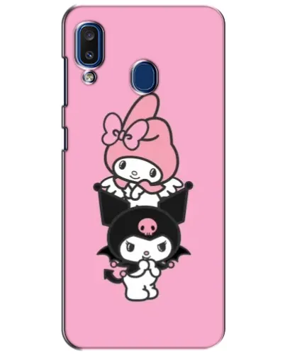 Чехол для Samsung Galaxy a20 2019 (A205F) с картинкой «My Melody и Kuromi» Чехол для Samsung Galaxy a20 2019 (A205F) с картинкой «My Melody и Kuromi»