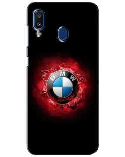 Чехол для Samsung Galaxy a20 2019 (A205F) с картинкой «Логотип BMW — вспышка» Чехол для Samsung Galaxy a20 2019 (A205F) с картинкой «Логотип BMW — вспышка»