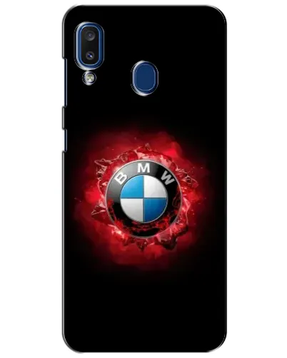 Чехол для Samsung Galaxy a20 2019 (A205F) с картинкой «Логотип BMW — вспышка»