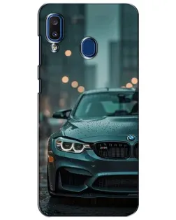 Чехол для Samsung Galaxy a20 2019 (A205F) с картинкой «BMW в огнях города» Чехол для Samsung Galaxy a20 2019 (A205F) с картинкой «BMW в огнях города»