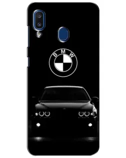 Чехол для Samsung Galaxy a20 2019 (A205F) с картинкой «BMW — взгляд из темноты» Чехол для Samsung Galaxy a20 2019 (A205F) с картинкой «BMW — взгляд из темноты»