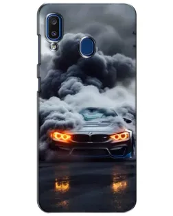Чехол для Samsung Galaxy a20 2019 (A205F) с картинкой «BMW в дыму» Чехол для Samsung Galaxy a20 2019 (A205F) с картинкой «BMW в дыму»