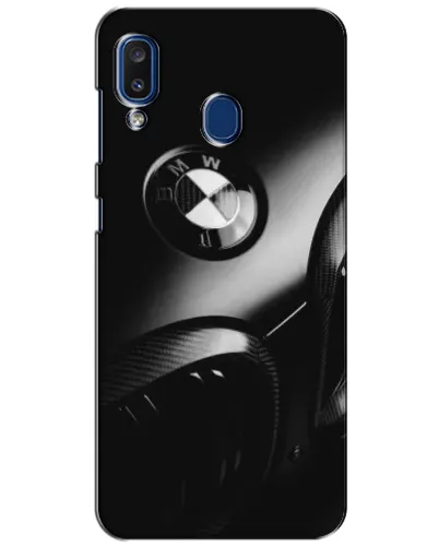 Чехол для Samsung Galaxy a20 2019 (A205F) с картинкой «Эмблема BMW — макро»
