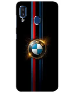 Чехол для Samsung Galaxy a20 2019 (A205F) с картинкой «BMW M-Power неон» Чехол для Samsung Galaxy a20 2019 (A205F) с картинкой «BMW M-Power неон»