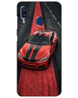 Чехол для Samsung Galaxy a20 2019 (A205F) с картинкой «BMW на красной дорожке» Чехол для Samsung Galaxy a20 2019 (A205F) с картинкой «BMW на красной дорожке»