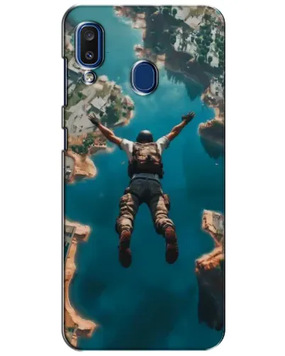 Чехол для Samsung Galaxy a20 2019 (A205F) с картинкой «PUBG — свободное падение»
