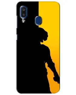 Чехол для Samsung Galaxy a20 2019 (A205F) с картинкой «Тень воина PUBG»