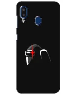 Чехол для Samsung Galaxy a20 2019 (A205F) с картинкой «Among Us шлем» Чехол для Samsung Galaxy a20 2019 (A205F) с картинкой «Among Us шлем»
