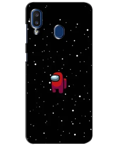 Чехол для Samsung Galaxy a20 2019 (A205F) с картинкой «Красный Among Us» Чехол для Samsung Galaxy a20 2019 (A205F) с картинкой «Красный Among Us»