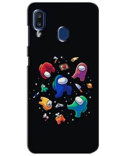 Чехол для Samsung Galaxy a20 2019 (A205F) с картинкой «Among Us космос» Чехол для Samsung Galaxy a20 2019 (A205F) с картинкой «Among Us космос»