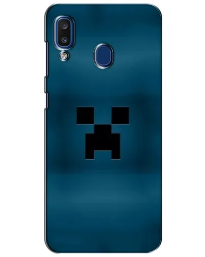Чехол для Samsung Galaxy a20 2019 (A205F) с картинкой «Крипер текстура»