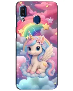 Чехол для Samsung Galaxy a20 2019 (A205F) с картинкой «Маленький единорог»
