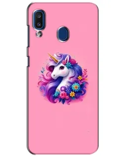 Чехол для Samsung Galaxy a20 2019 (A205F) с картинкой «Сказочный единорог»