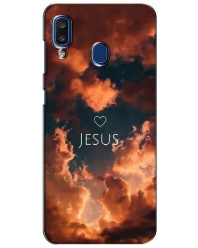 Чохол для Samsung Galaxy a20 2019 (A205F) з картинкою «Сяйво Імені Jesus»