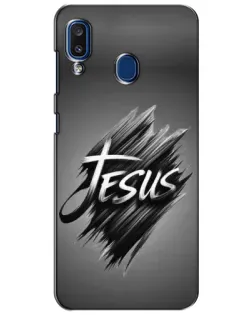 Чохол для Samsung Galaxy a20 2019 (A205F) з картинкою «Напис Jesus Graffiti»
