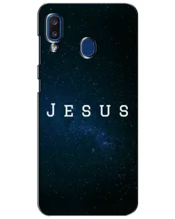 Чохол для Samsung Galaxy a20 2019 (A205F) з картинкою «Зоряне небо Jesus»