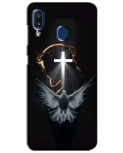 Чохол для Samsung Galaxy a20 2019 (A205F) з картинкою «Голуб та Світло»