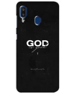 Чохол для Samsung Galaxy a20 2019 (A205F) з картинкою «GOD — Бог над усім»