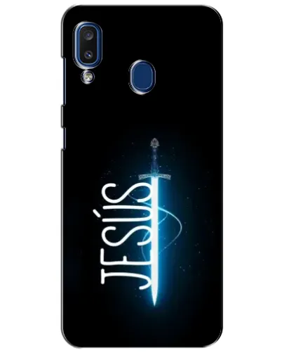 Чохол для Samsung Galaxy a20 2019 (A205F) з картинкою «Меч Духа Jesus»