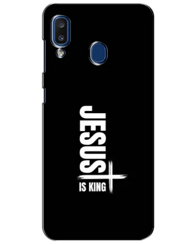 Чохол для Samsung Galaxy a20 2019 (A205F) з картинкою «Вертикаль віри Jesus»