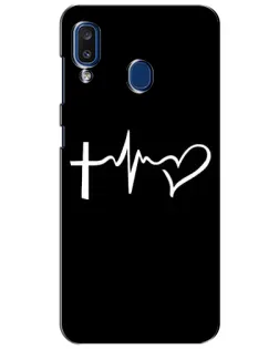 Чехол для Samsung Galaxy a20 2019 (A205F) с картинкой «Пульс веры»
