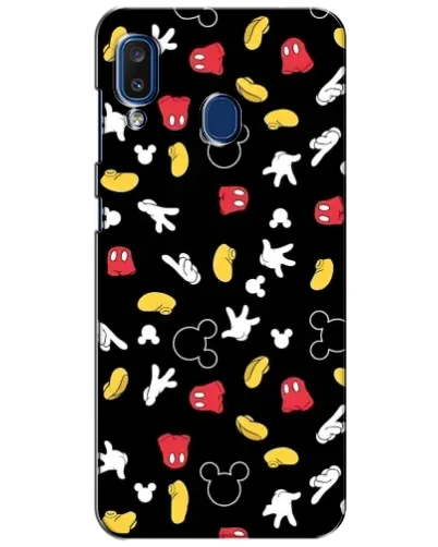 Чехол для Samsung Galaxy a20 2019 (A205F) с картинкой «Графический принт лапок»