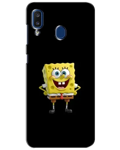 Чехол для Samsung Galaxy a20 2019 (A205F) с картинкой «Классический Губка Боб»