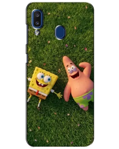 Чехол для Samsung Galaxy a20 2019 (A205F) с картинкой «Друзья на лужайке» Чехол для Samsung Galaxy a20 2019 (A205F) с картинкой «Друзья на лужайке»