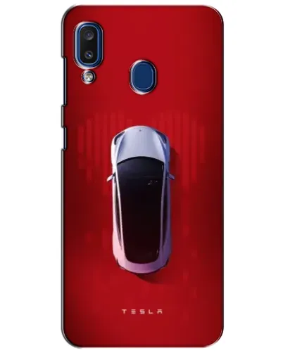 Чохол для Samsung Galaxy a20 2019 (A205F) з картинкою «Tesla Top View»