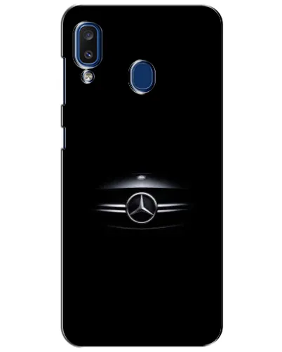 Чехол для Samsung Galaxy a20 2019 (A205F) с картинкой «Mercedes — абстрактные линии»