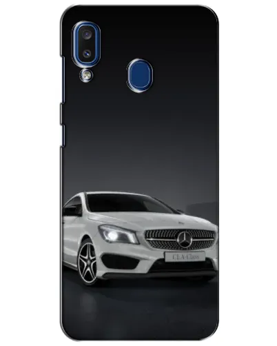Чехол для Samsung Galaxy a20 2019 (A205F) с картинкой «Mercedes AMG GT Silver»