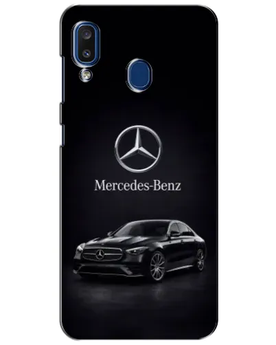 Чехол для Samsung Galaxy a20 2019 (A205F) с картинкой «Mercedes — решетка радиатора»