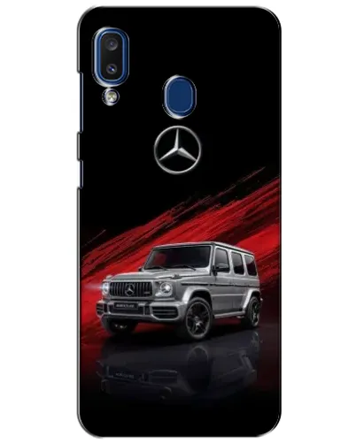 Чехол для Samsung Galaxy a20 2019 (A205F) с картинкой «Mercedes G-Class красный»