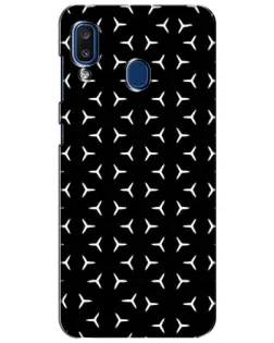 Чехол для Samsung Galaxy a20 2019 (A205F) с картинкой «Mercedes паттерн звезд» Чехол для Samsung Galaxy a20 2019 (A205F) с картинкой «Mercedes паттерн звезд»